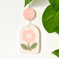 Image 3 of suspension "mini canard dans la fleur"