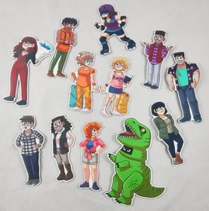 Image of Dumbing of Age character magnet set of 12 (Book 13)