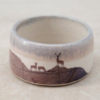 Image 3 of Large Stoneware Hikers Serving Set