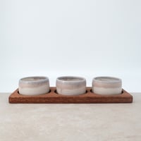 Image 8 of Large Stoneware Hikers Serving Set