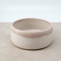 Image 2 of Snowdrops Stoneware Cereal Bowl (pink)