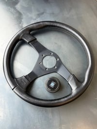 Nardi Gara 3 Leather Steering Wheel – 350mm (Original)