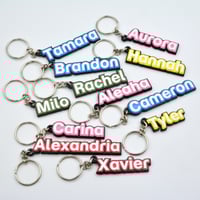 Image 1 of Custom Name Keychain