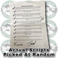 Random Script Picked For You! The Real Deal *Signed*