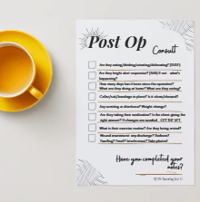 Image 1 of PJ Nursing Care/Consultation Checklist Sheets