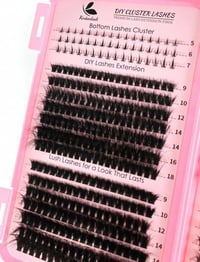 Image 3 of EXTENSION DE CILS -  620 pièces Grappes de cils moelleux Extensions de cils individuels, 120D/10