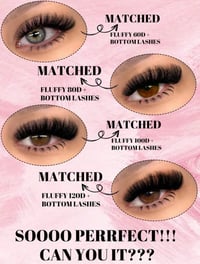 Image 6 of EXTENSION DE CILS -  620 pièces Grappes de cils moelleux Extensions de cils individuels, 120D/10