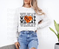 Wildcat basketball Long Sleeve 
