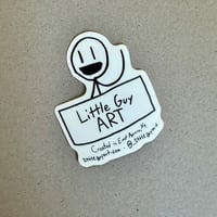 Little Guy Art Sticker