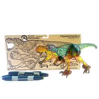 Image 2 of JCR DINOSAURIA : DIY COLOR TYRANNOSAURUS 