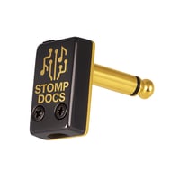 Image 1 of StompDocs Tiny Gold 1/4″ TS right angled connector by Eminence