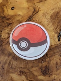 Image 1 of Poke Ball - Cute Epoxy Acrylic Magnet