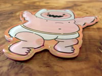 Image 2 of Buff Baby Finn - Cute Epoxy Acrylic Magnet