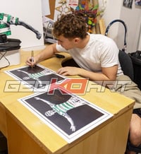 Image 1 of CALUM OSMAND SIGNED CELTIC V RANGERS BEST DAY