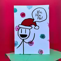Little Guy Santa Card