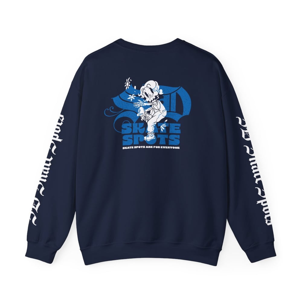 Image of SD Skate Spots Planted Crewneck Sweatshirt