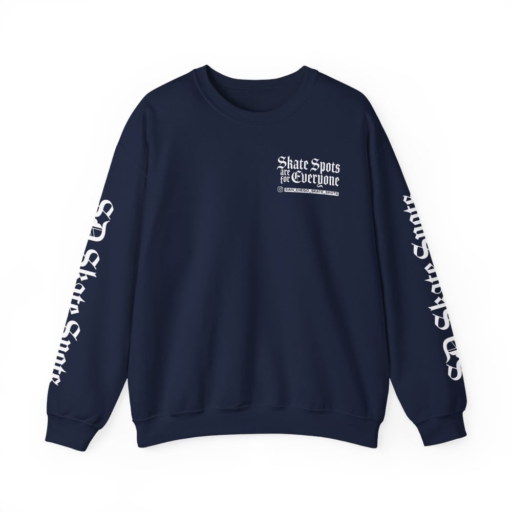 Image of SD Skate Spots Planted Crewneck Sweatshirt