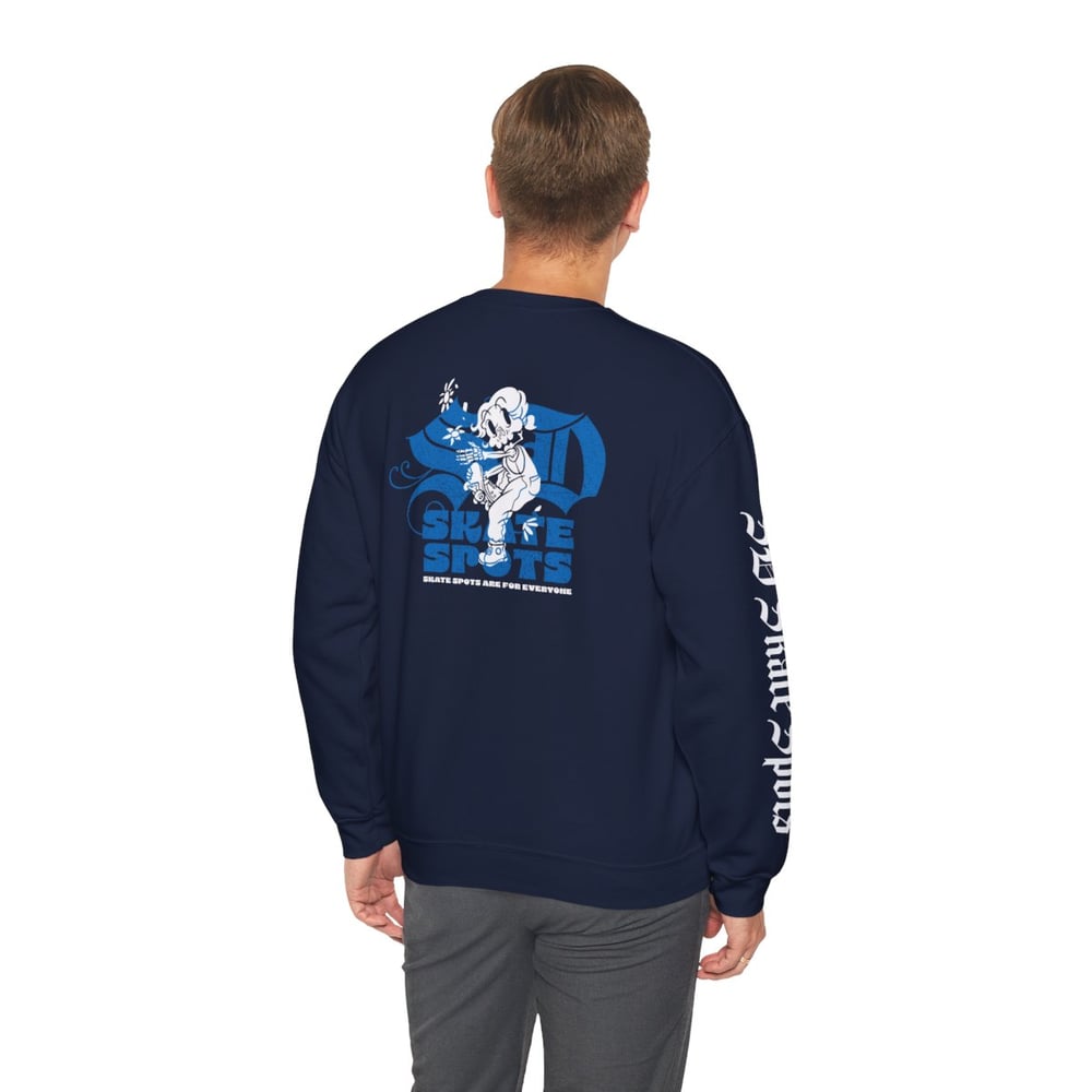 Image of SD Skate Spots Planted Crewneck Sweatshirt