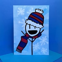 Snow Day Little Guy Card