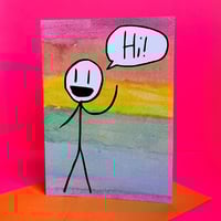 Hi! Little Guy Card