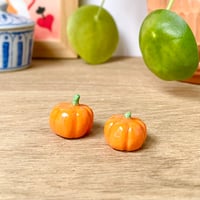 Image 1 of duo de mini citrouilles