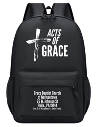 Image 1 of Acts of Grace Large Bookbag