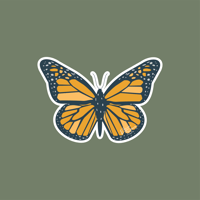 Butterfly Sticker