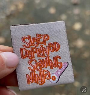 Image of Copy of FABRIC FWORD- Sewing Labels