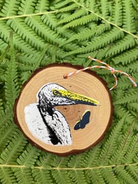 Image 4 of Egret Ornament