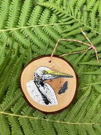 Image 2 of Egret Ornament