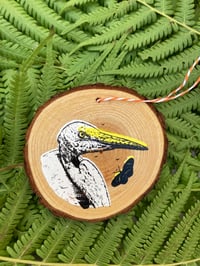 Image 5 of Egret Ornament
