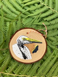 Image 1 of Egret Ornament