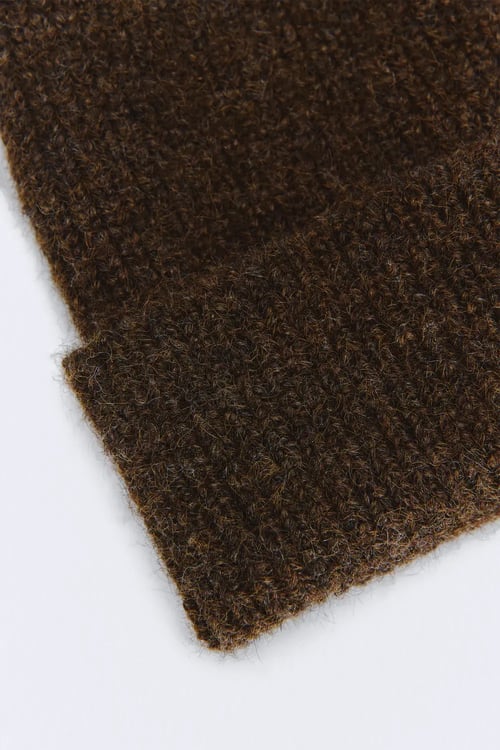 Image of 5-Gorro Knitted Chocolate