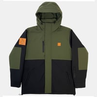 TAHOE Jacket 10K · Black / Olive green