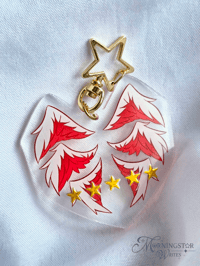 Image 3 of Lucifer Keychain (+ bonus stickers)