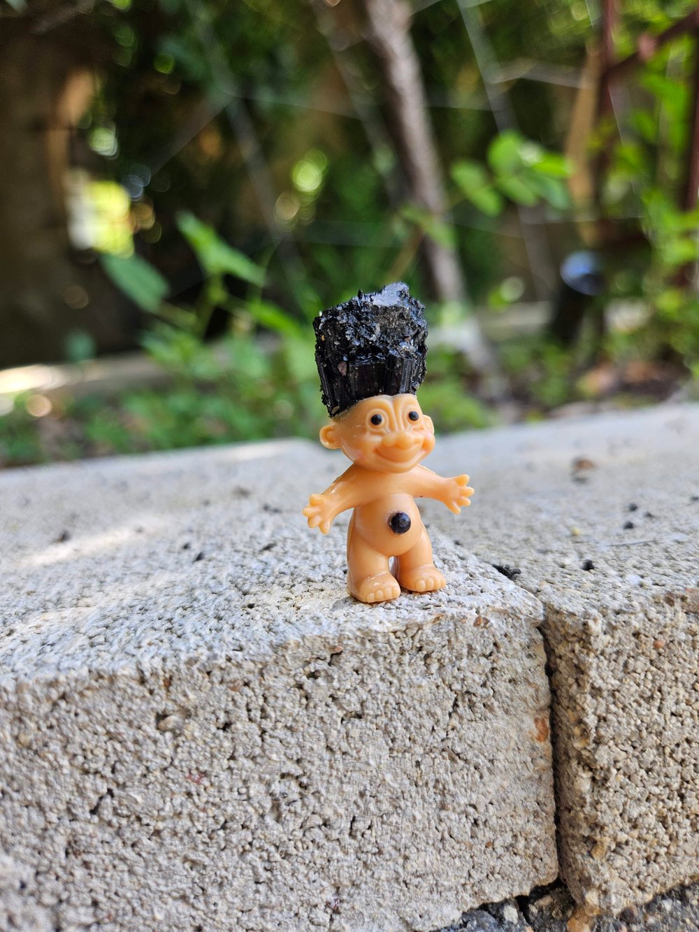 MADE TO ORDER: Black Tourmaline Troll mini 1.5"