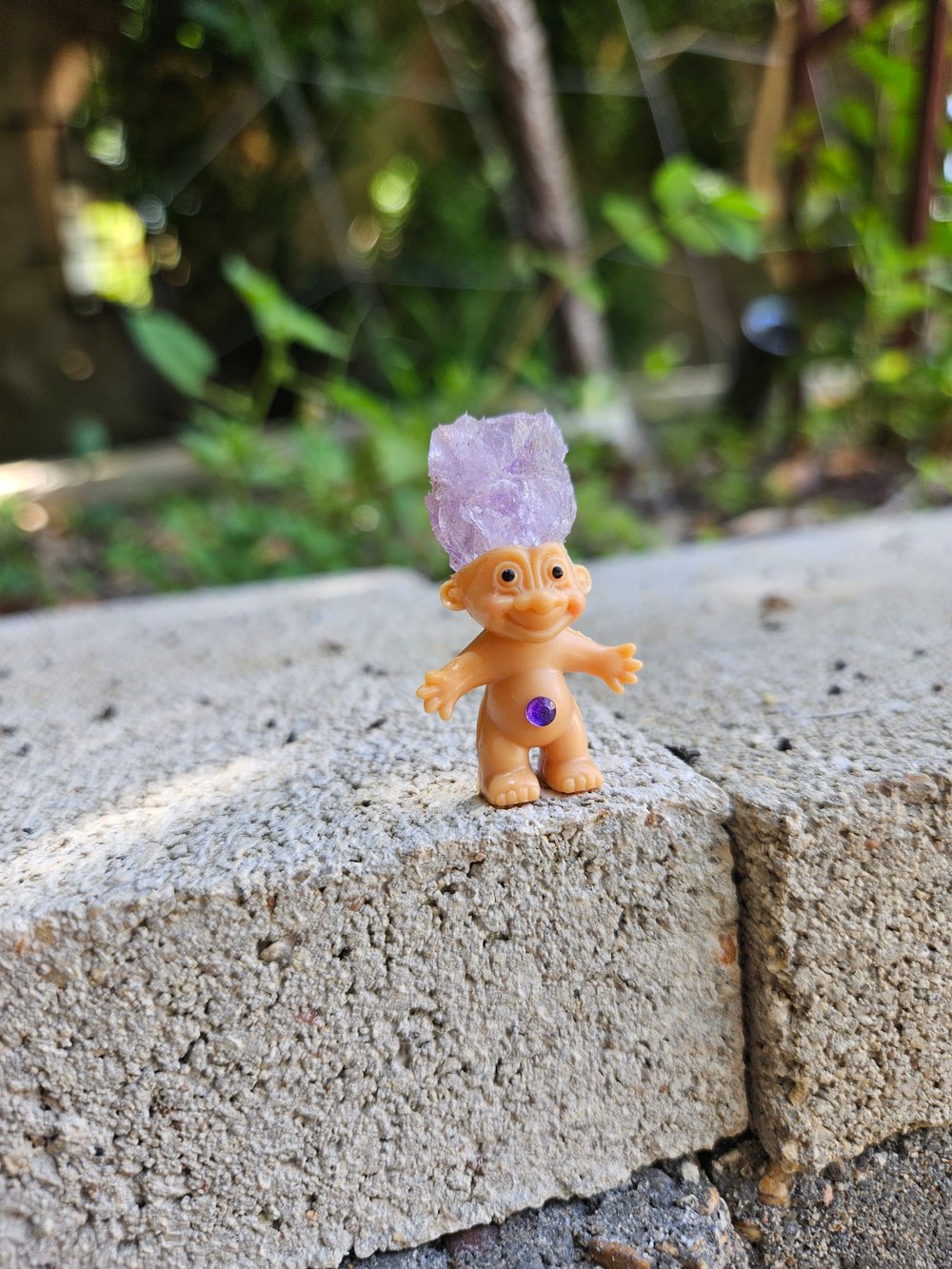 MADE TO ORDER: Amethyst Troll Mini 1.5"