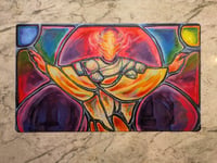 Image 1 of Stitched 'Protector' Playmat
