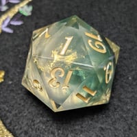 Image 2 of Green and Gold - 30mm D20