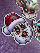 Image 2 of Black Metal Christmas Sticker Pack
