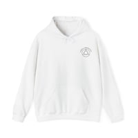 Image 1 of Codex Absolutus Logo Hoodie — Minimal Alchemy Graphic Sweatshirt