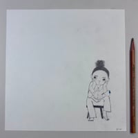 Original drawing from "Time is a Flower" - waiting