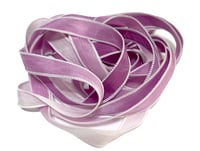 Image 1 of 1PC. GRAPE OMBRE 42" hand dyed wrist wrap bracelet silk ribbon//Yoga wrist wrap bracelet ribbon