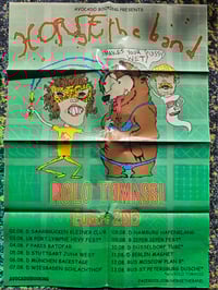 2013 European summer tour poster - ONLY ONE