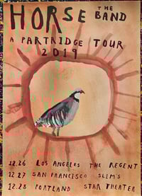 2019 west coast tour poster