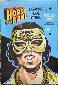 Image 1 of 2025 San Francisco - August Hall poster & stickie pass