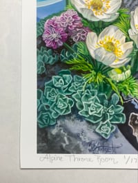 Image 3 of Alpine Throne Room~ limited edition print