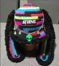 Atliens Neon Multi Colored Bucket Hat
