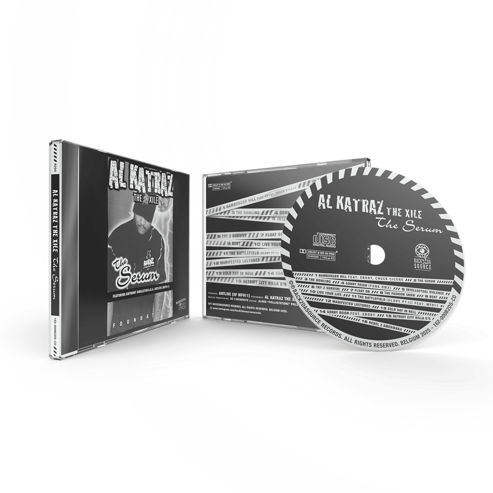 Image of Al Katraz The Xile - The Serum (CD, Album) (1997/2025) PRE ORDER NOW