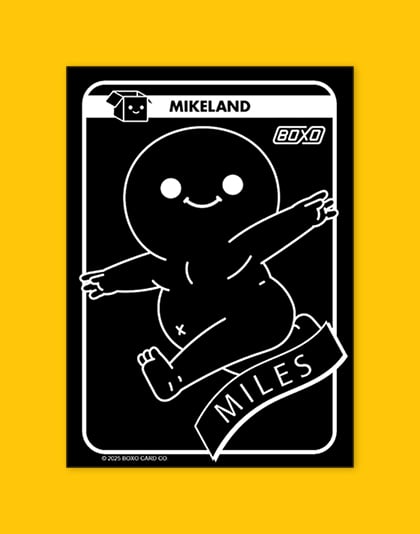 Image of Miles Test Card - Mystery